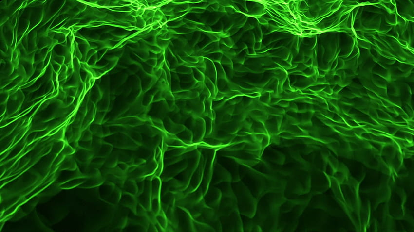 Grüner Feuerhintergrund, grüne Explosion HD-Hintergrundbild