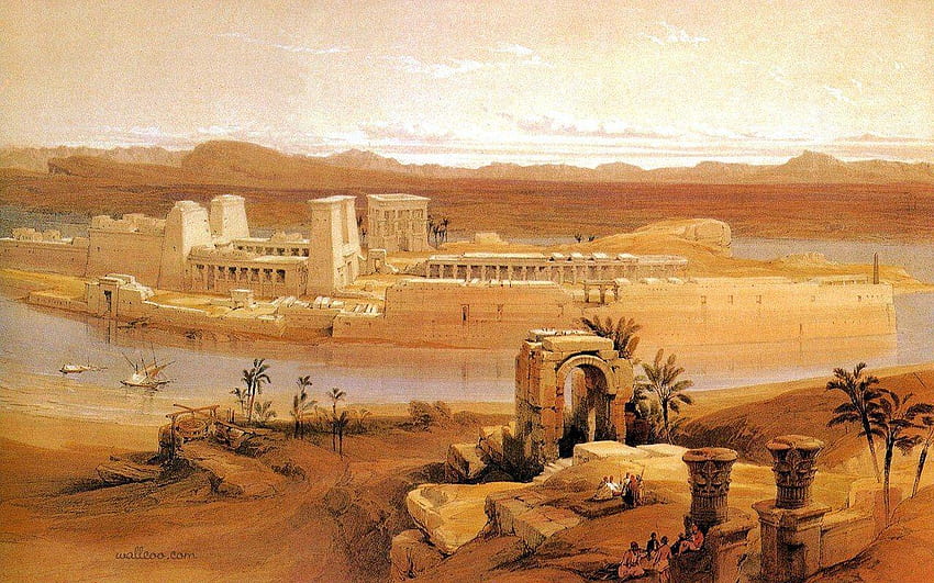 Altes Ägypten, Ägyptische Kunst HD-Hintergrundbild