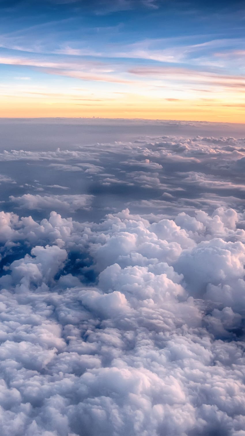 Sunset, sky, sea of clouds, . Cloud , iPhone sky, Sky aesthetic, Sea Clouds  HD phone wallpaper | Pxfuel