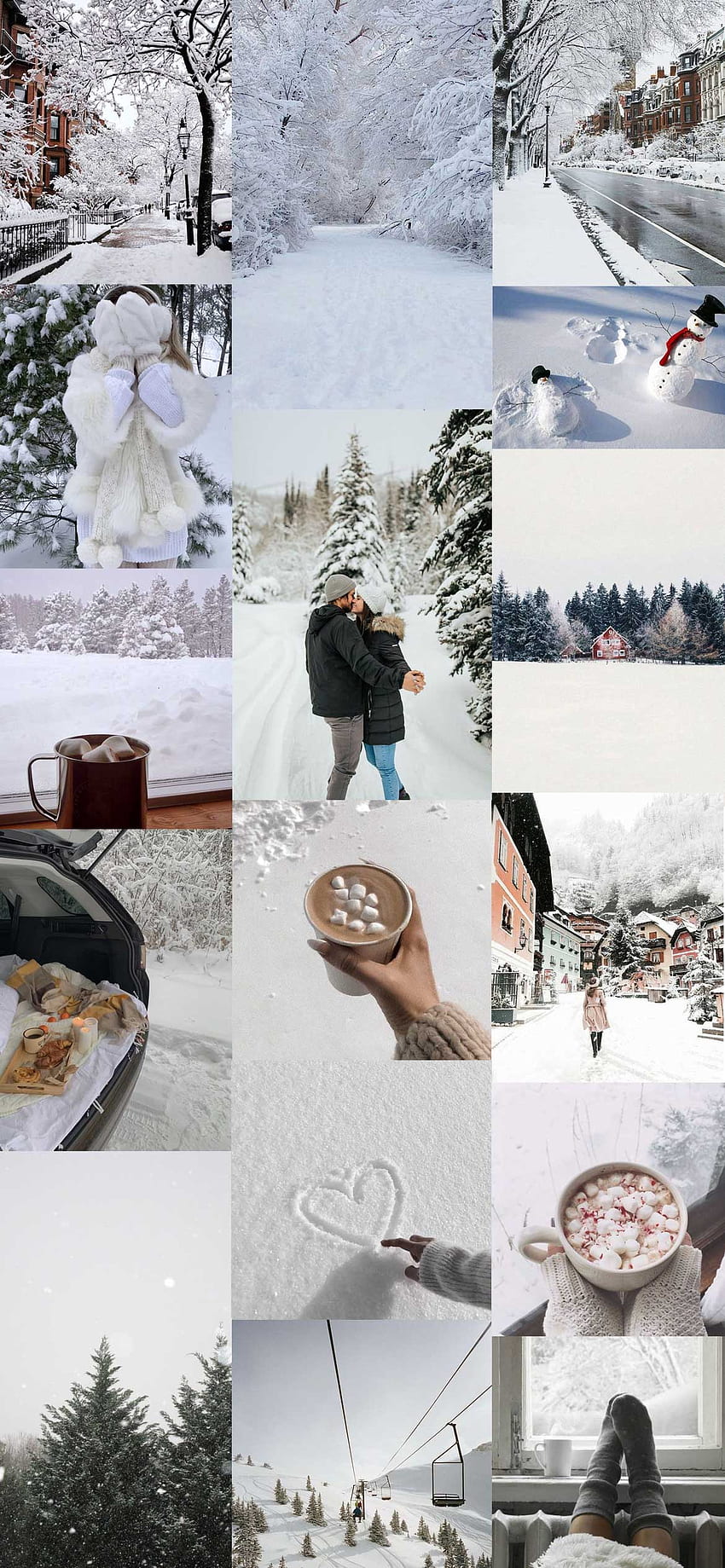 Collage Winter Laptop Wallpapers  Wallpaper Cave
