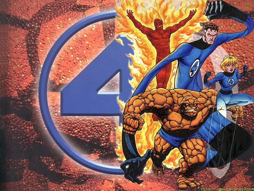 Fantastic Four - Marvel Comics, Thing Marvel HD wallpaper