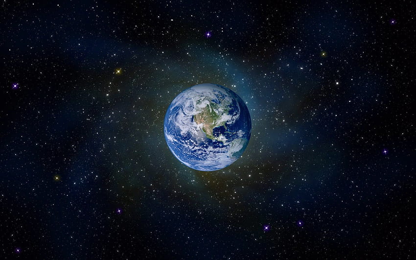 Bumi Dari Luar Angkasa, Alam Semesta Bumi Wallpaper HD