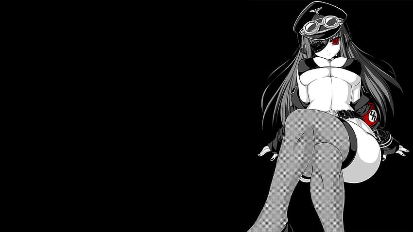 W - Anime-Thread, Anime-Zombie-Mädchen HD-Hintergrundbild