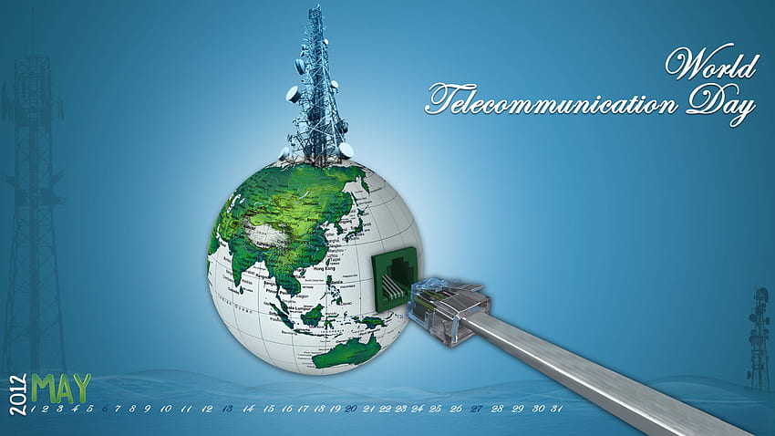 World Telecommunication Day Calendar: View HD wallpaper