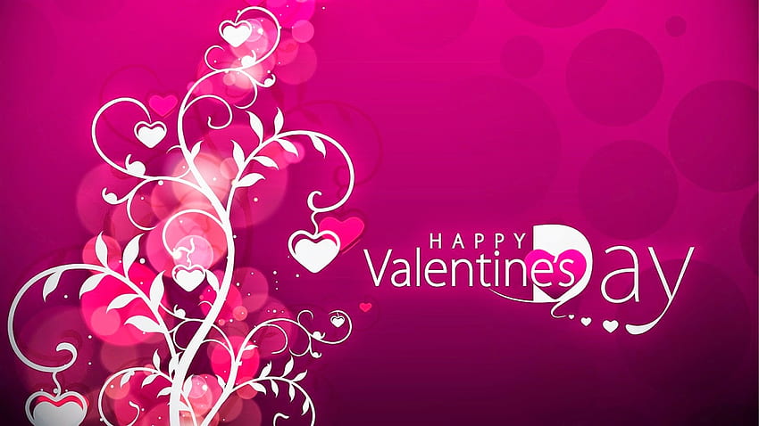 Happy Valentine Day Love Purple Background Wal, Purple Valentine's Day HD  wallpaper | Pxfuel