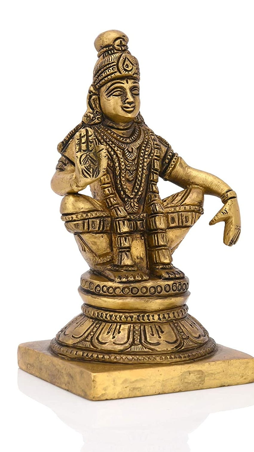 Ayyappan, Ayyappan-Statue HD-Handy-Hintergrundbild