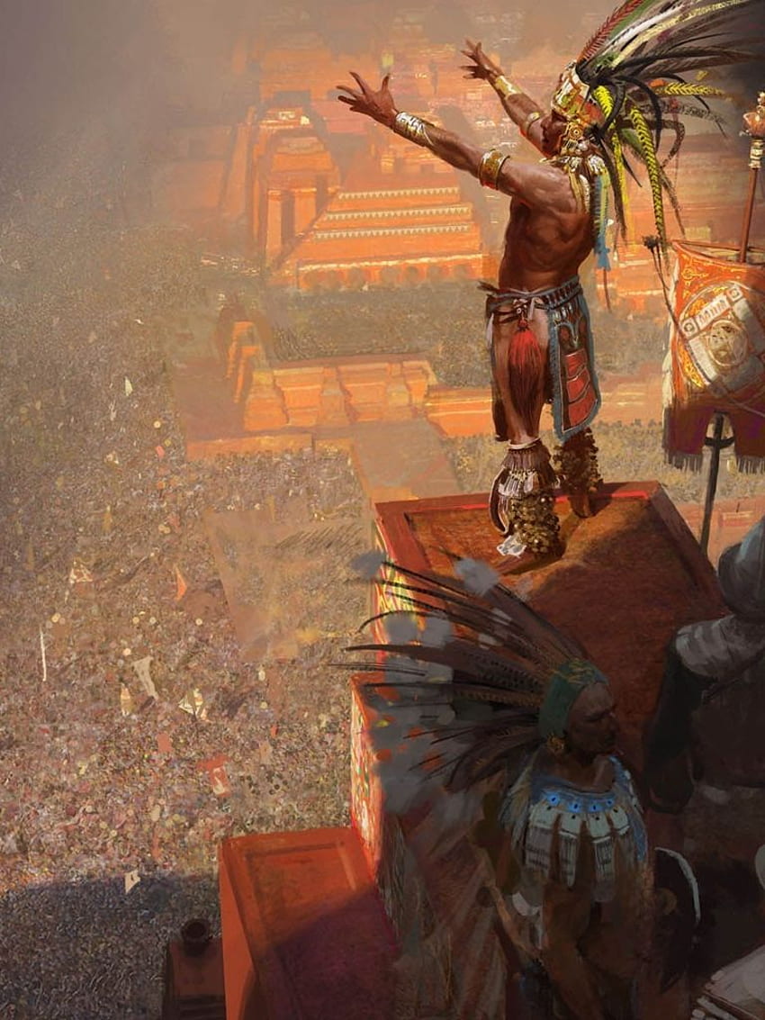 Aztec Aztec [] の、Aztec Warrior HD電話の壁紙