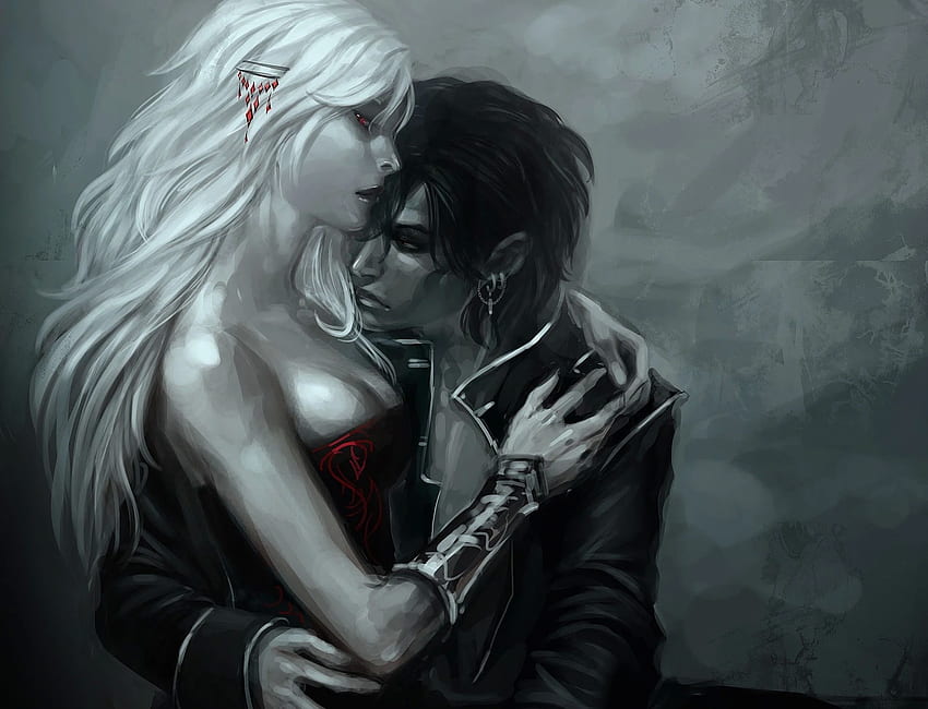 Vampire Couple Artwork - GB . Fantasy couples, Fantasy love, Vampire art HD wallpaper