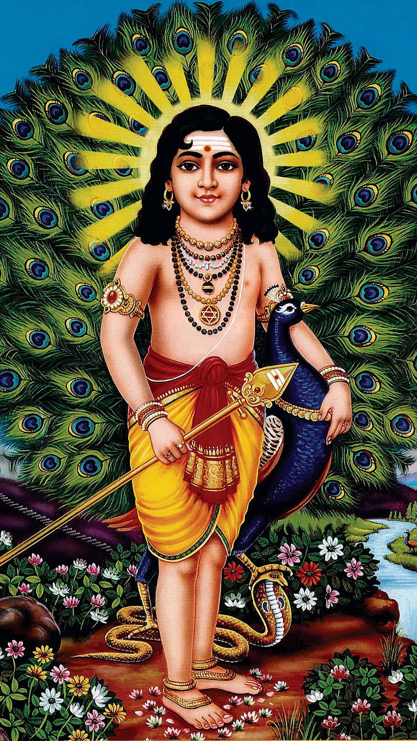 Dios Murugan, Dios del Sur fondo de pantalla del teléfono