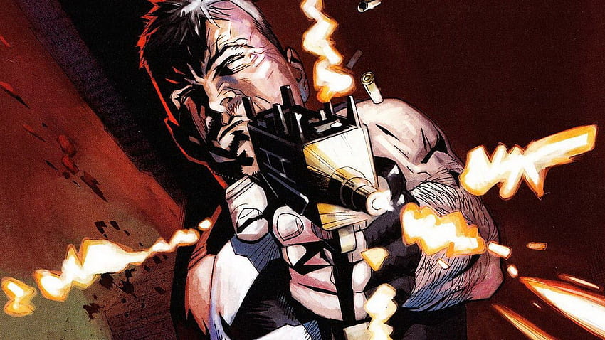 Jon Bernthal z Walking Dead wcieli się w Marvel’s Punisher, Punisher Comic Tapeta HD