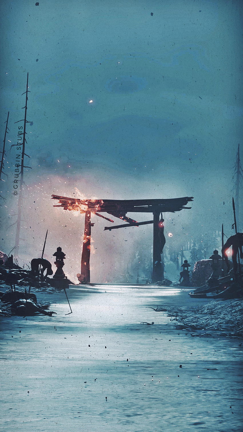 Ghost Of Tsushima Is Beautiful. I Often Make Phone Using Mode, So Here's One For R Gaming! : Gaming HD phone wallpaper