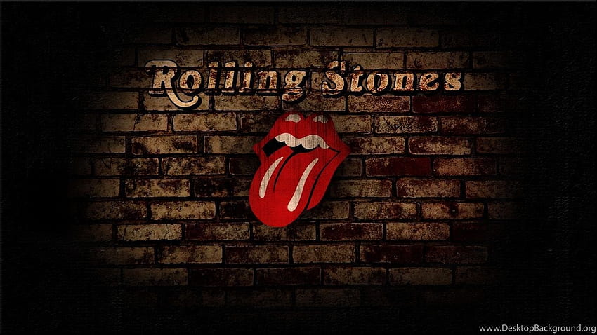 del logotipo de los Rolling Stones fondo de pantalla
