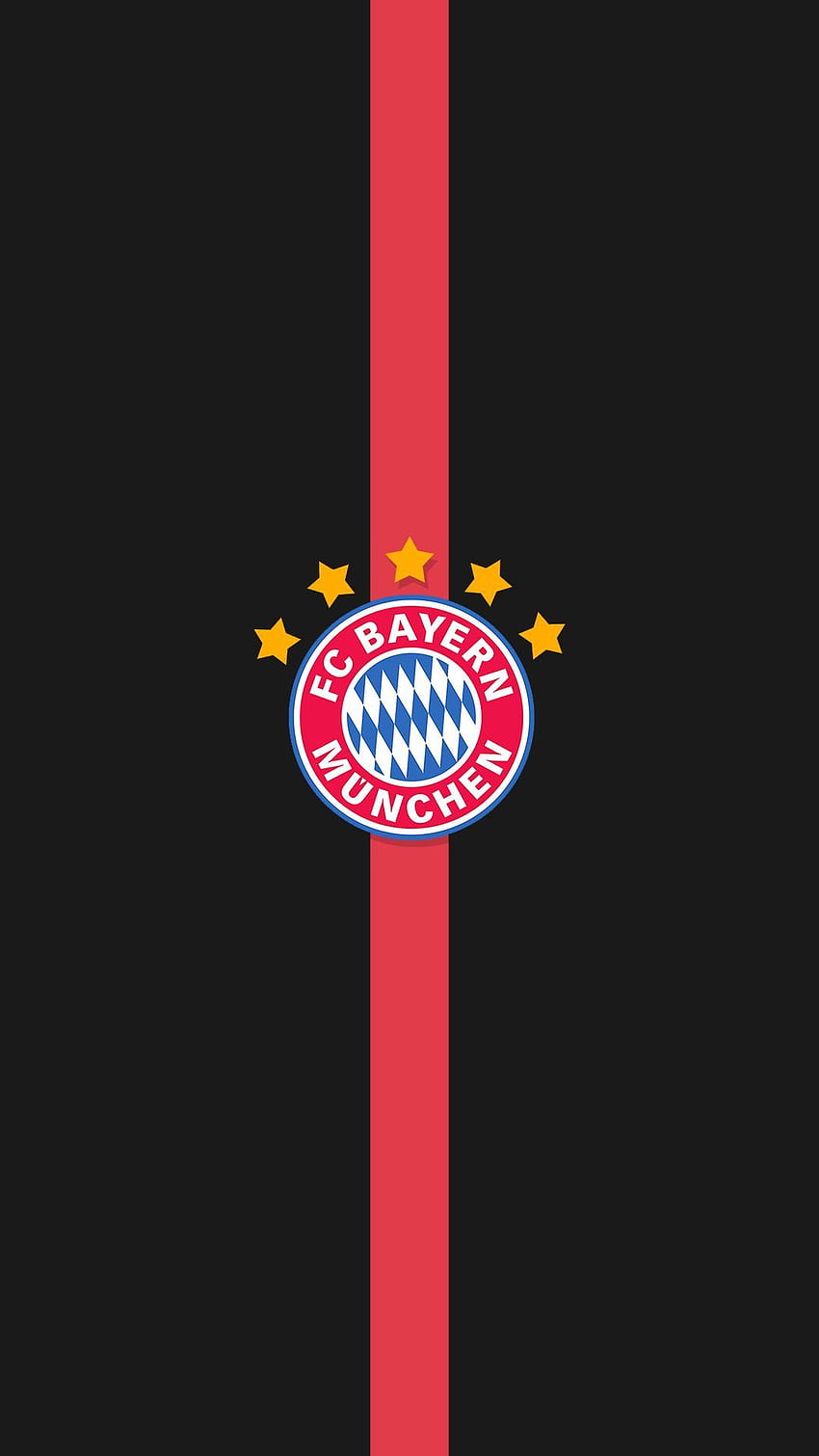 FC Bayern de Múnich, logotipo del Bayern de Múnich fondo de pantalla del teléfono
