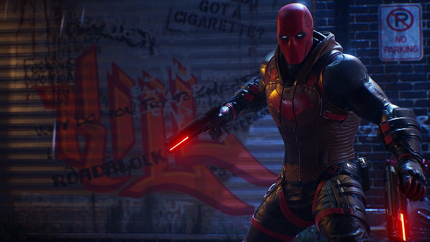 Red Hood Gotham Knights Game , Games , , and Background, Red HUD HD wallpaper