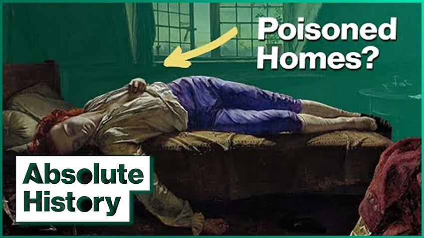Cómo los victorianos fueron envenenados por sus propios hogares. Asesinos ocultos. Victoria absoluta, victoriana verde fondo de pantalla