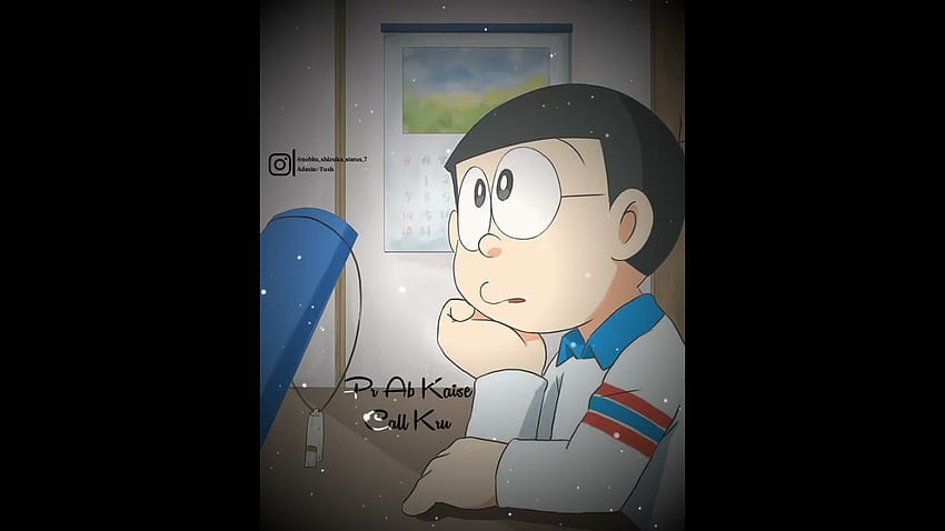 Video di stato triste di Doremon nobita 121deep786 Instagram, Nobita triste Sfondo HD