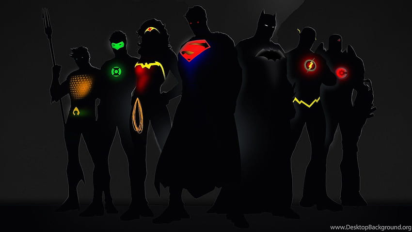 Liga de la Justicia, Oscuro, Superman, Superman Negro fondo de pantalla