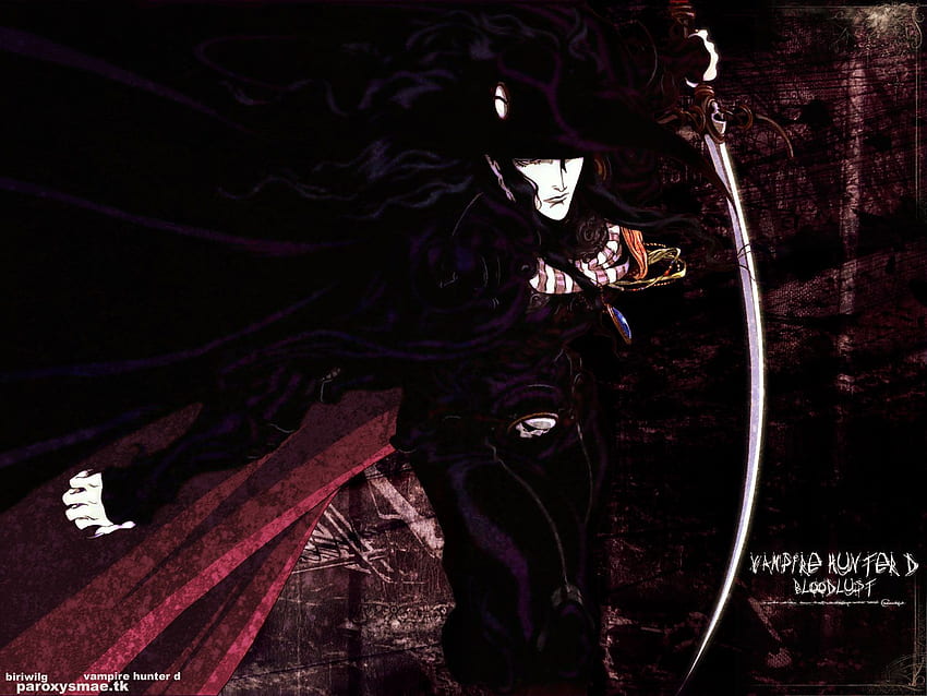 Vampire Hunter D and Background, Anime Vampire HD wallpaper