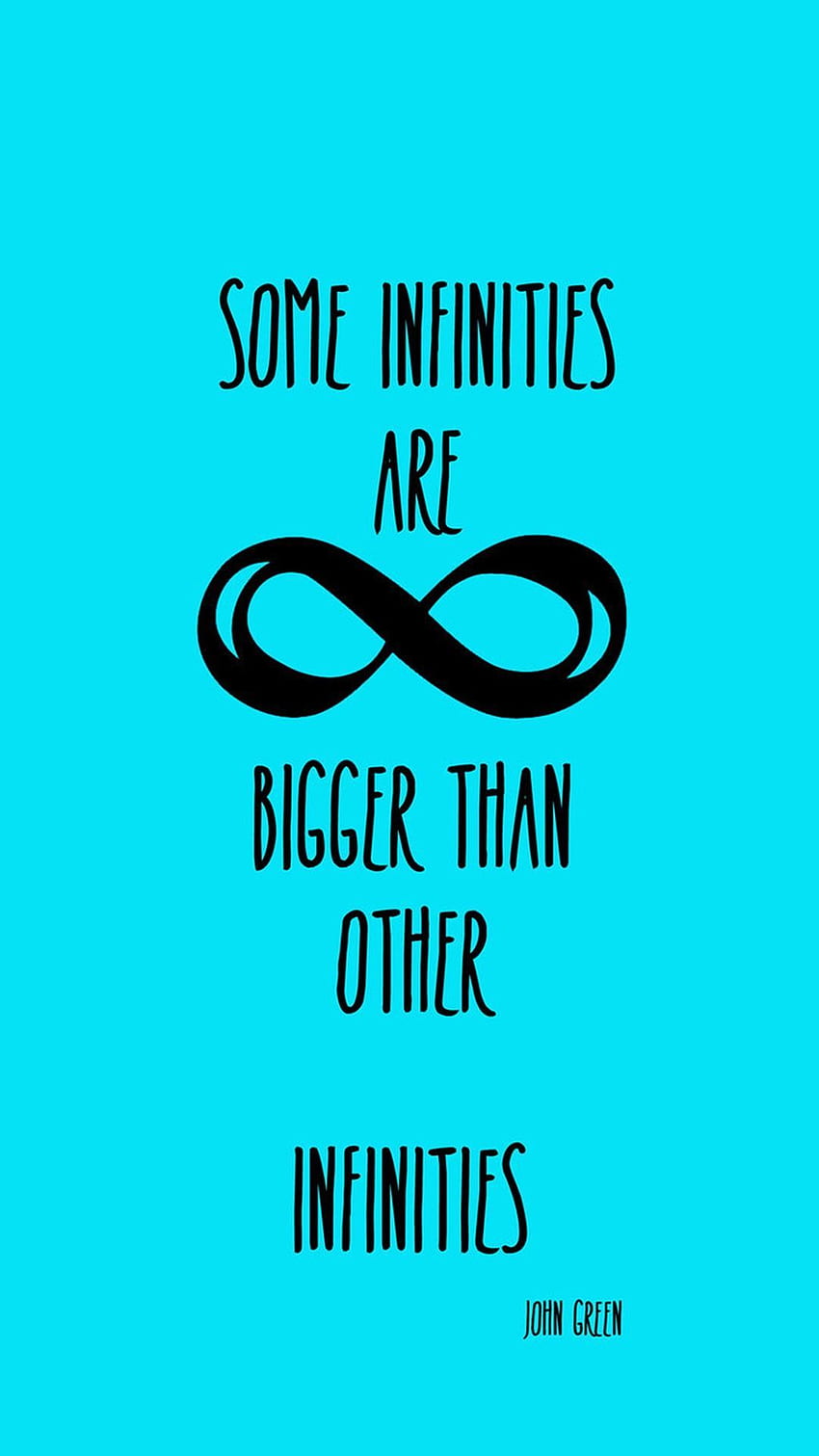 Quotes, Infinity Quotes, Tfios, Star Quotes, The Fault in Our Stars HD phone wallpaper
