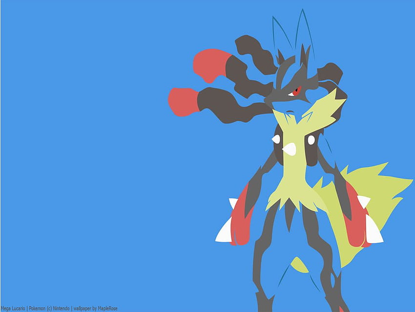 Lucario Background Pokemon Mega Lucario Hd Wallpaper Pxfuel