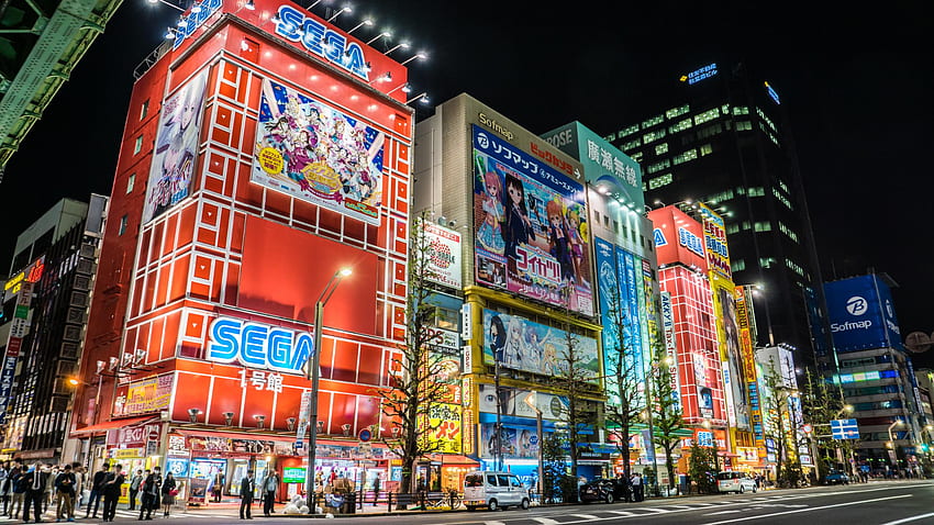 Guide du geek à Tokyo: là où la culture Otaku prospère, Akihabara Anime Fond d'écran HD