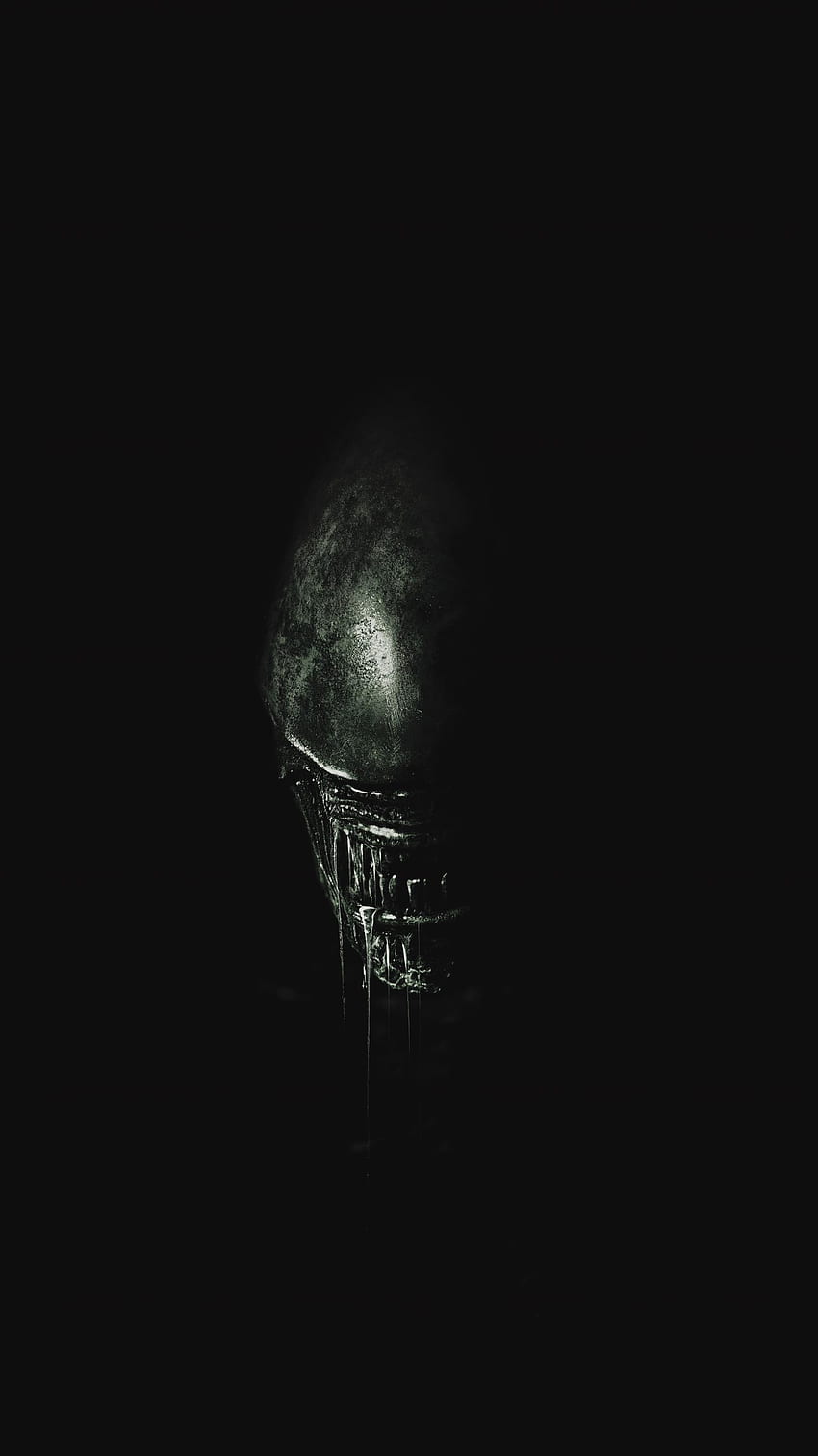 Alien: Covenant (2017) Телефон, Alien Skull HD тапет за телефон