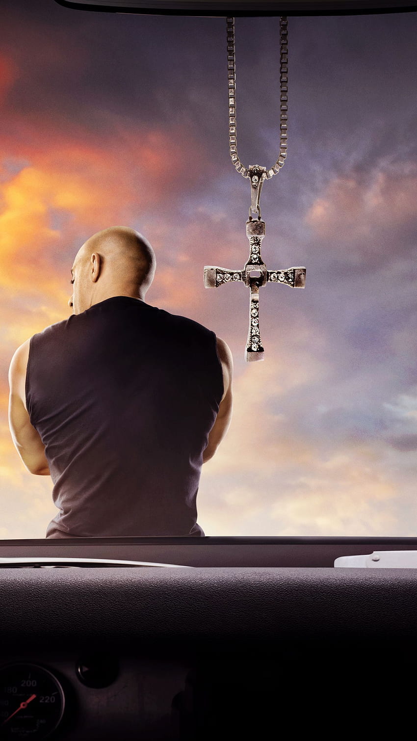 Vin Diesel, rapide et furieux 9, film hollywoodien Fond d'écran de téléphone HD