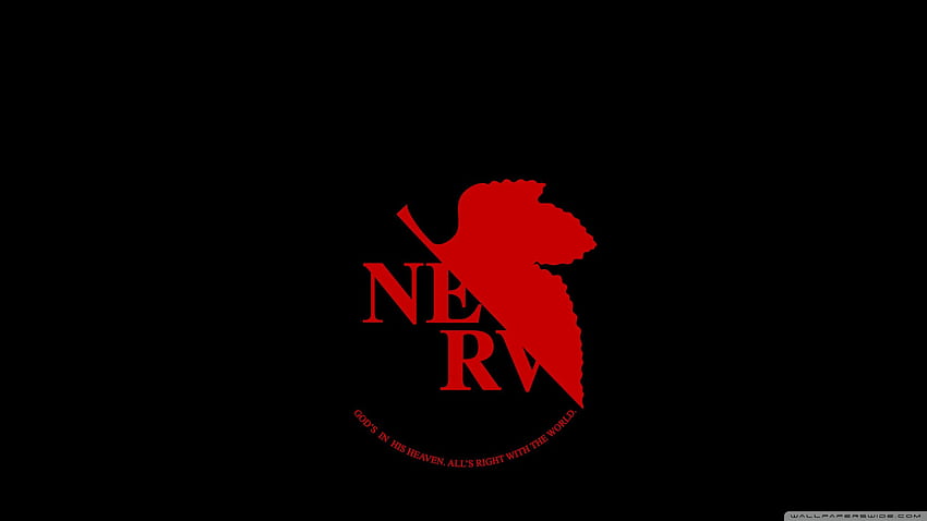Neon Genesis Evangelion Nerv Ultra Background HD wallpaper