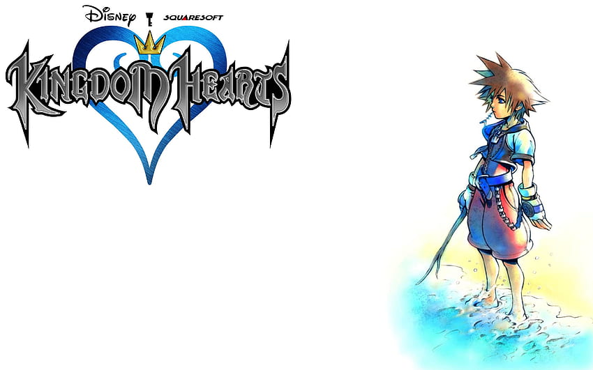 Kingdom Hearts 2'den İlham Alan Özel Kingdom Hearts Menüsü HD duvar kağıdı