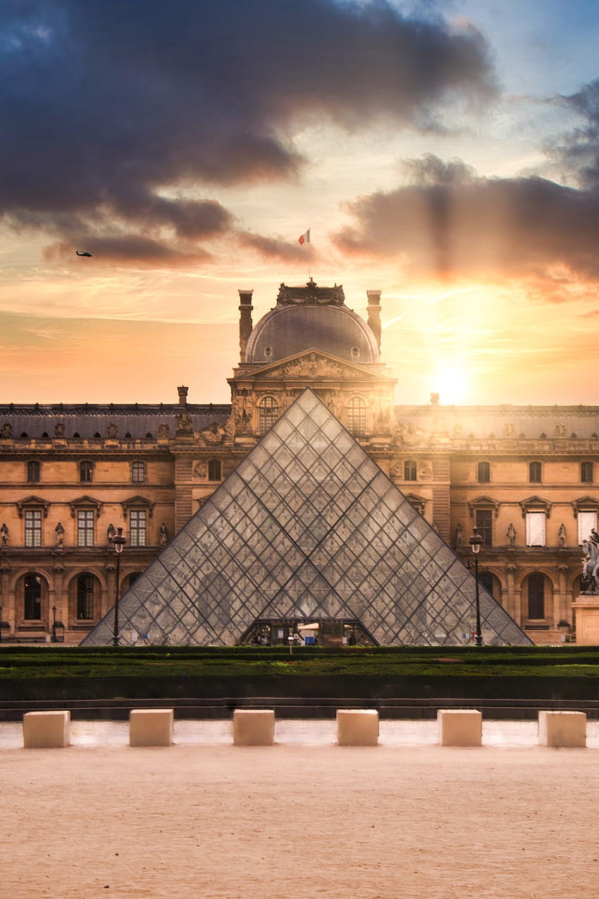 Museo del Louvre [], Museo del Louvre fondo de pantalla del teléfono