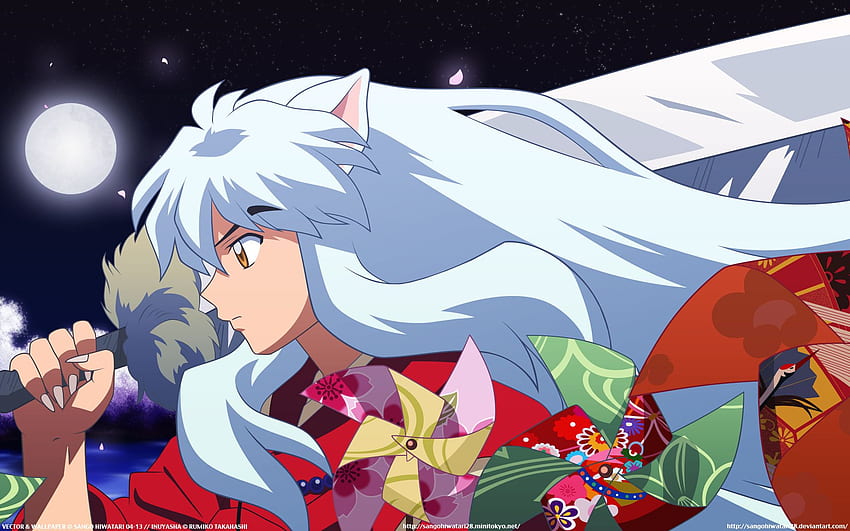 Inuyasha - and Scan Gallery, Romantic Anime Inuyasha HD wallpaper