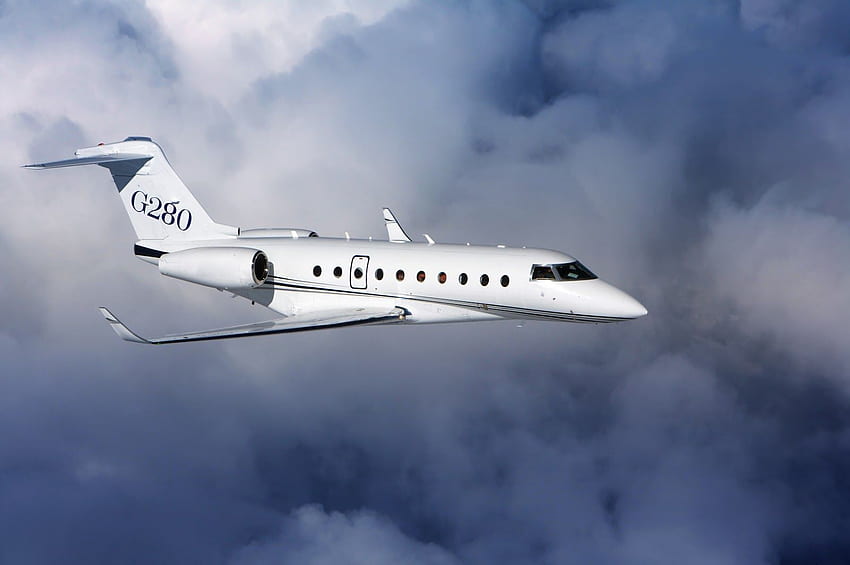 Prywatny samolot odrzutowy Gulfstream Aerospace G280 Tapeta HD
