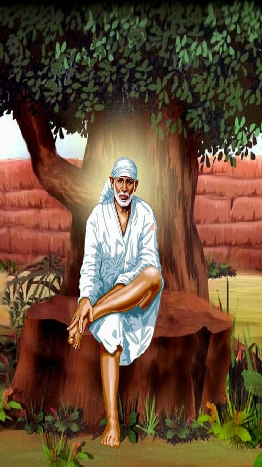 Sai Baba Live, Sai Baba, Shirdi HD-Handy-Hintergrundbild