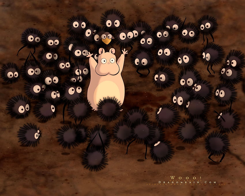 ilustración, anime, Spirited Away, Studio Ghibli, captura de , computadora . Mocah, Ghibli sin rostro fondo de pantalla