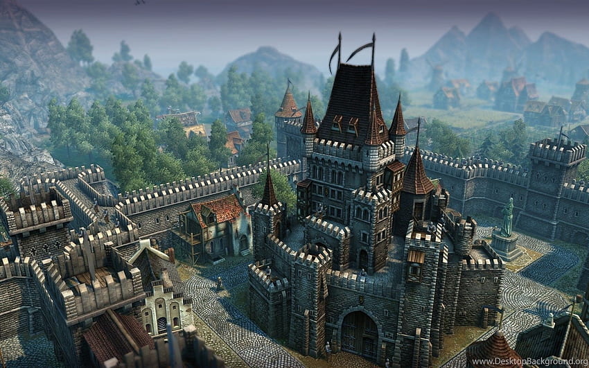 Medieval Castle , Medieval Castle Background HD wallpaper