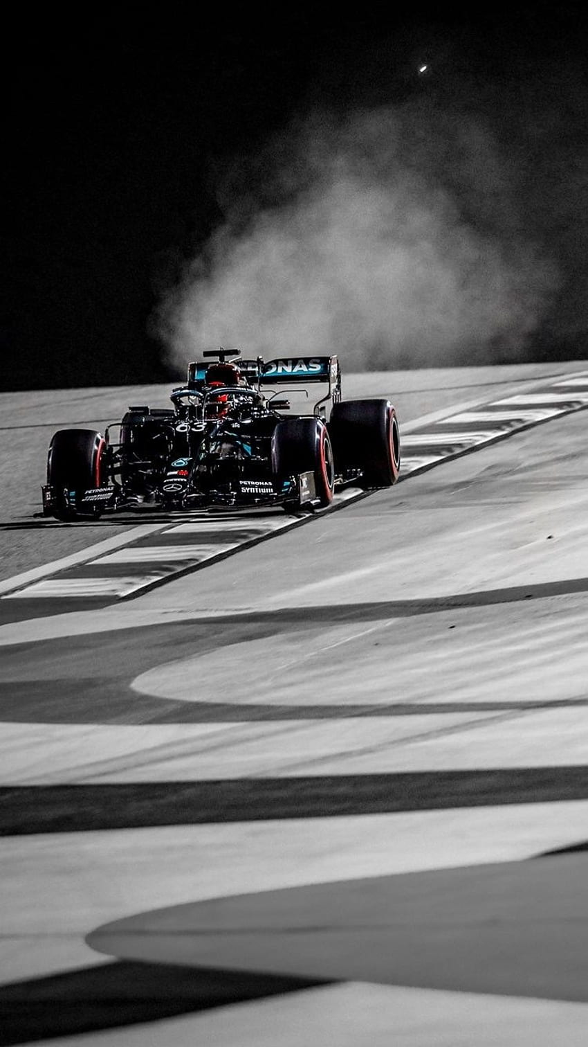 Georg Russel. Mercedes, Formel-1-Autorennen, Formel-1-iPhone HD-Handy-Hintergrundbild