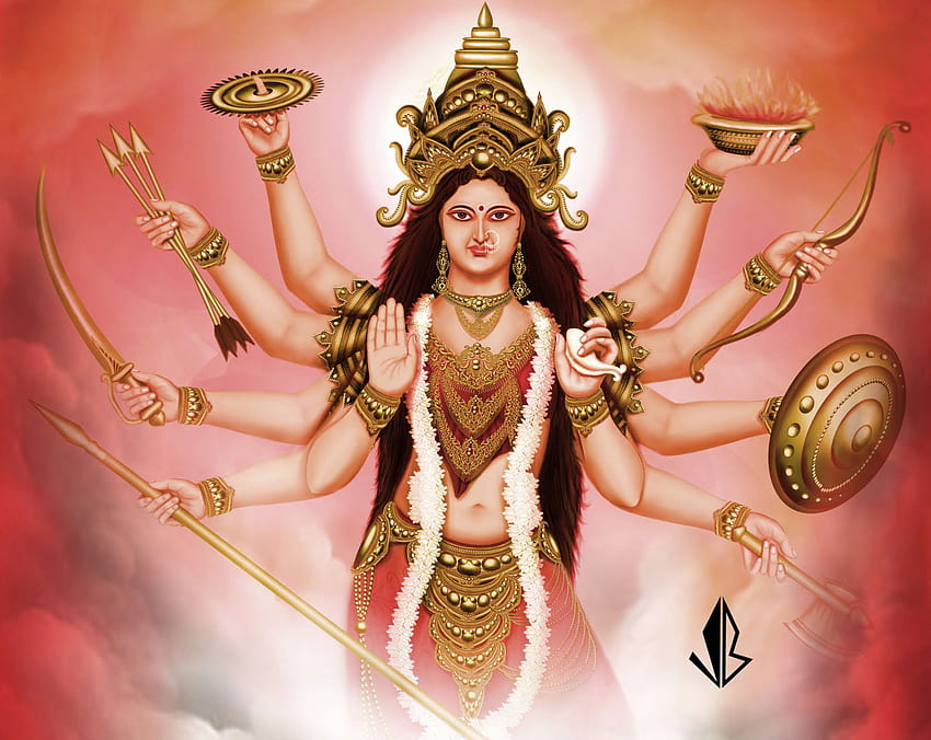 Jai Mata Di MAA Durga Beautiful Navratri & Durga Ashtami Puja, Devi Maa HD  wallpaper | Pxfuel