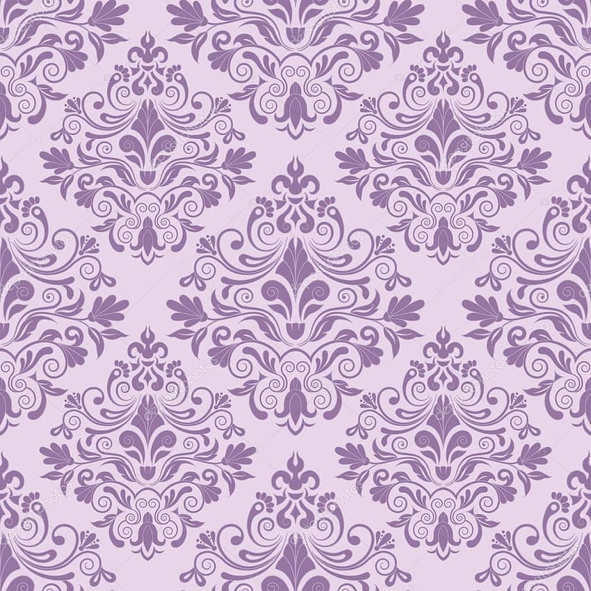Purple Classical pattern HD phone wallpaper
