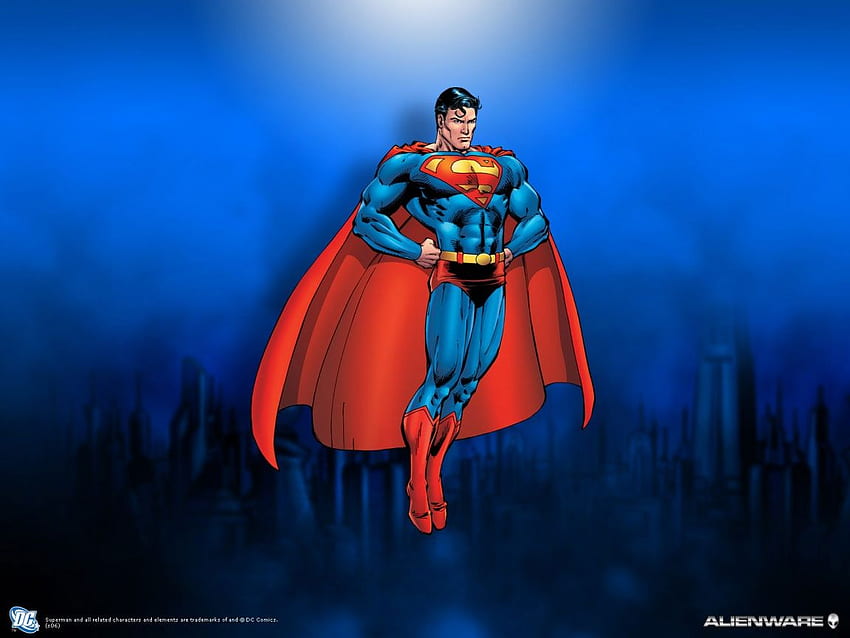 Superman cartoon background HD wallpapers | Pxfuel