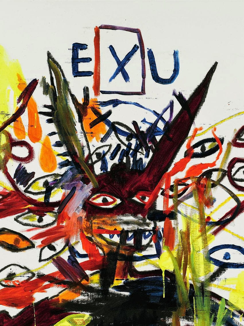 Basquiat Mac - Jean Michel Basquiat wczesna sztuka Tapeta na telefon HD