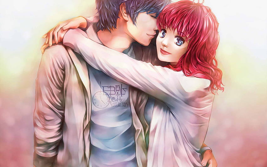 1423467 anime girl anime boy love couple sad artist artwork digital  art hd 4k  Rare Gallery HD Wallpapers