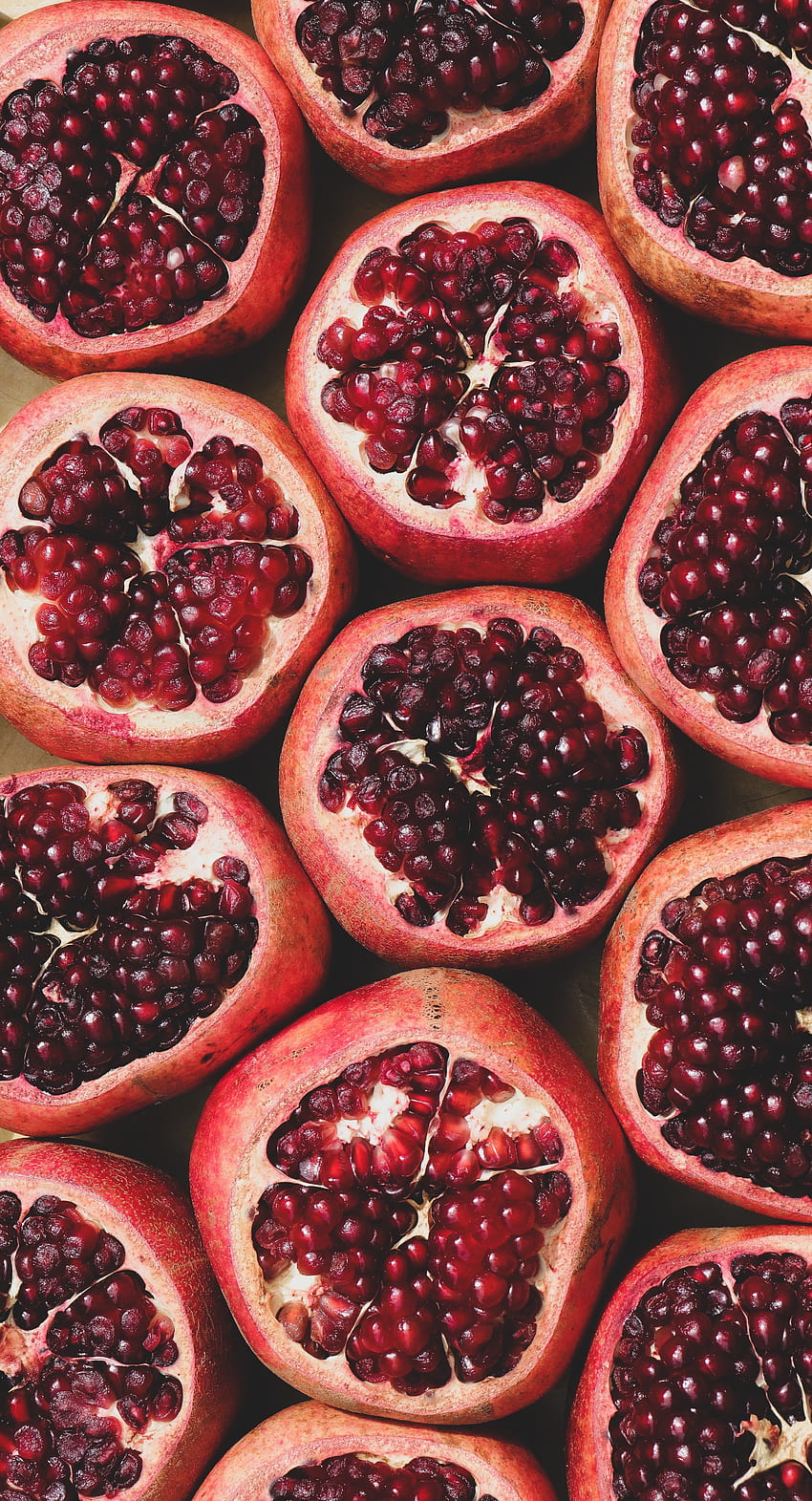 Food, Berries, Fruit, Ripe, Garnet, Pomegranate HD phone wallpaper