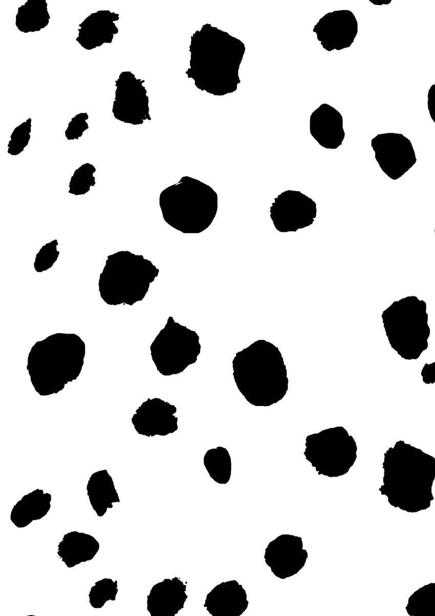 Échantillon de points dalmatiens – Eleanor Bowmer, imprimé dalmatien Fond d'écran de téléphone HD