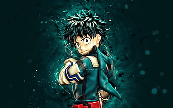 My Hero Academia (Midoriya Deku) Metal Poster. Personajes de anime, nes ...