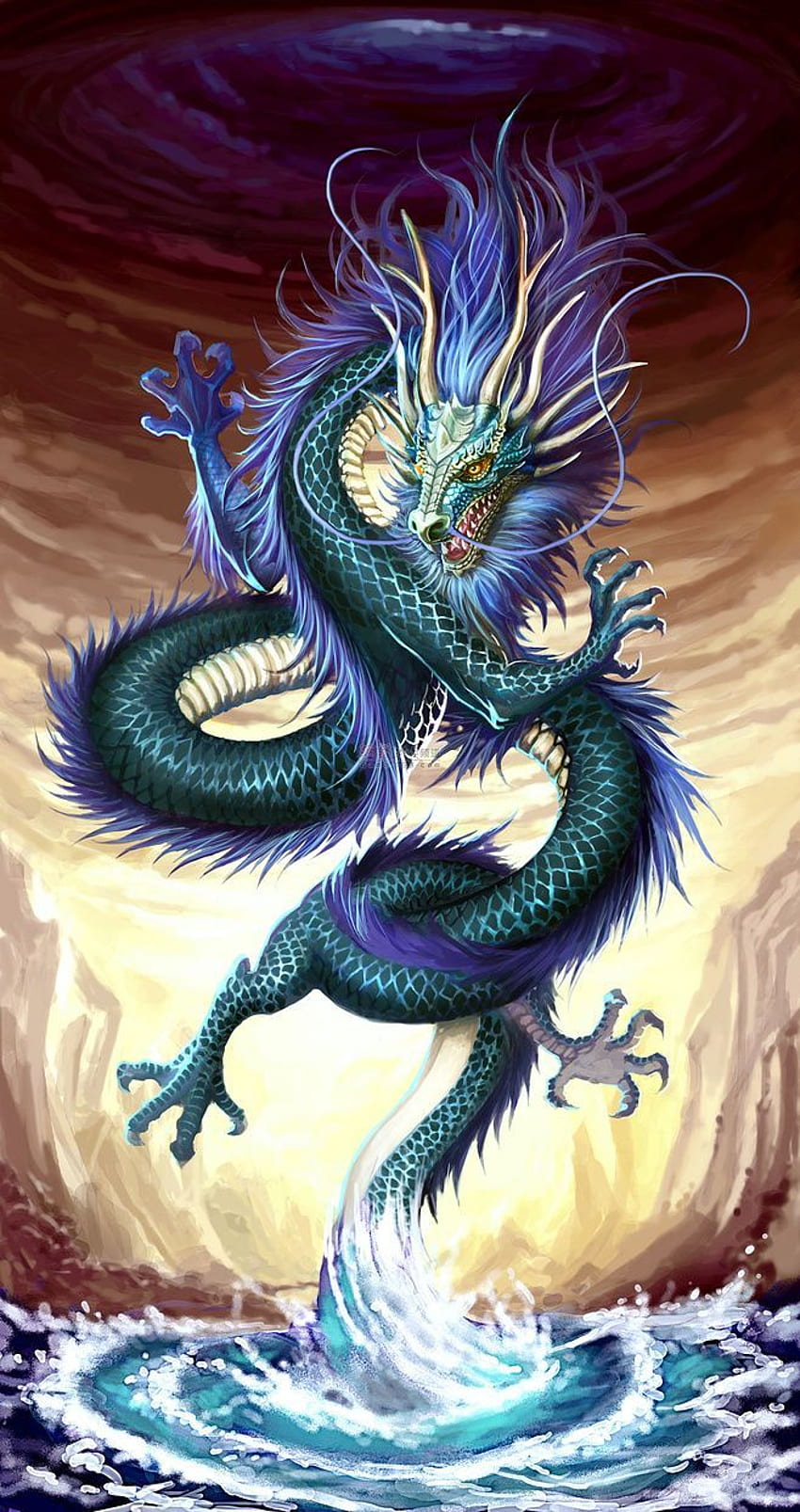 best Dragons . Fantasy art, Fantasy artwork, Japanese Water Dragon HD phone wallpaper