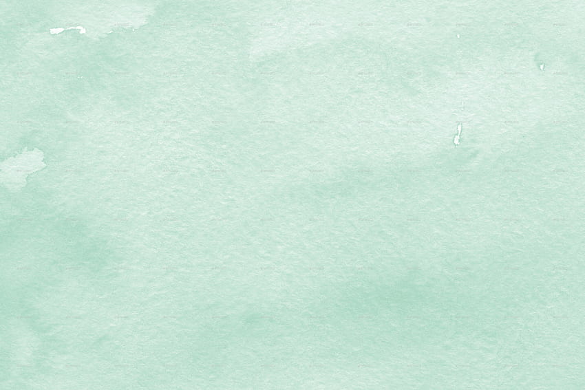 ミント水彩背景、ミント グリーン水彩 高画質の壁紙