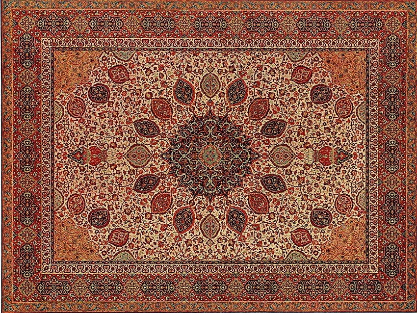 Ориенталски килим, персийски килим HD тапет