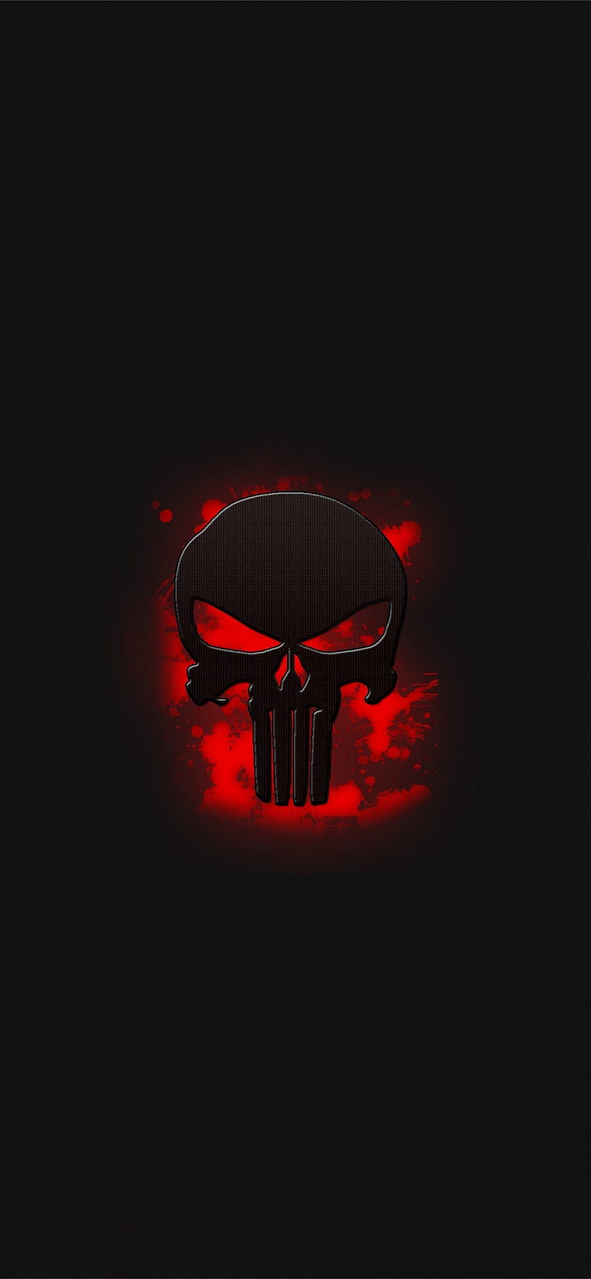 l'art du logo du crâne de punisseur samsung galaxy s8 sams. iPhone, logo Marvel Punisher Fond d'écran de téléphone HD