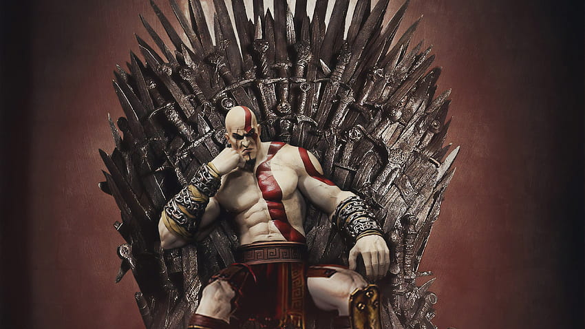 Kratos On Thrones, Games, , , Background, and HD wallpaper