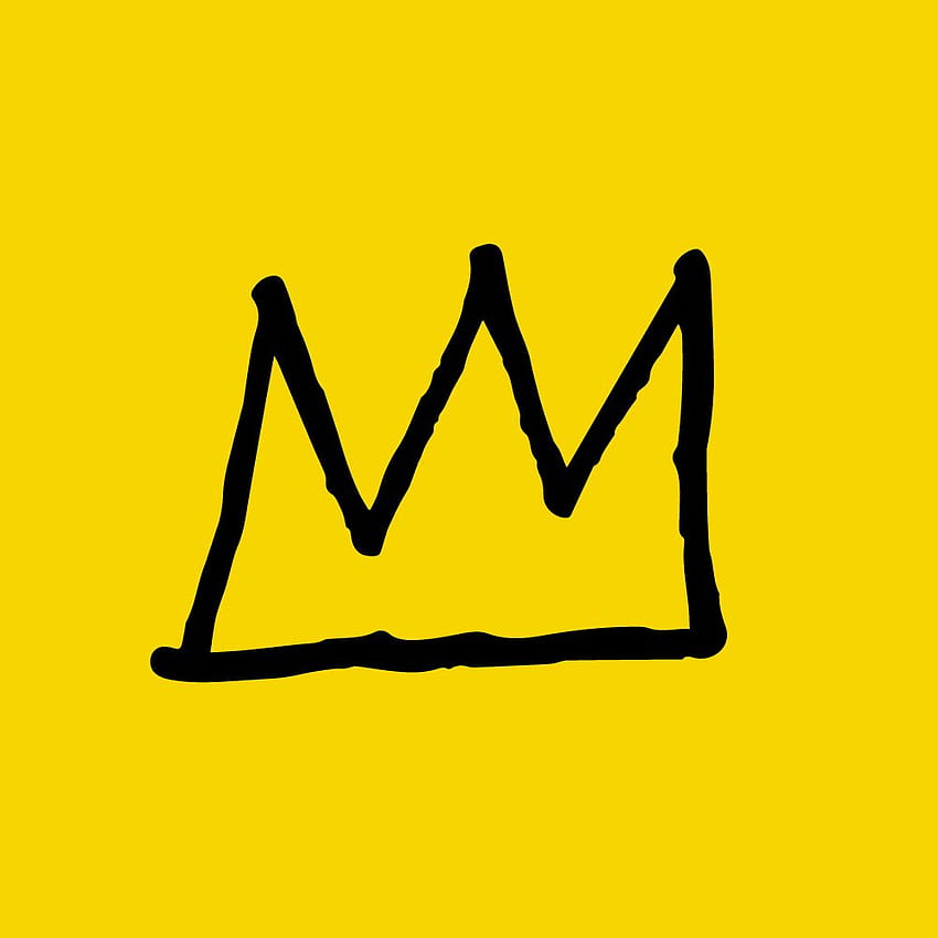 Jean Michel Basquiat: King Pleasure ©, Basquiat Crown HD telefon duvar kağıdı